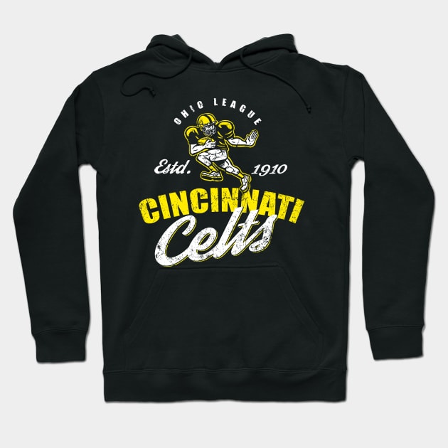 Cincinnati Celts Football Hoodie by MindsparkCreative